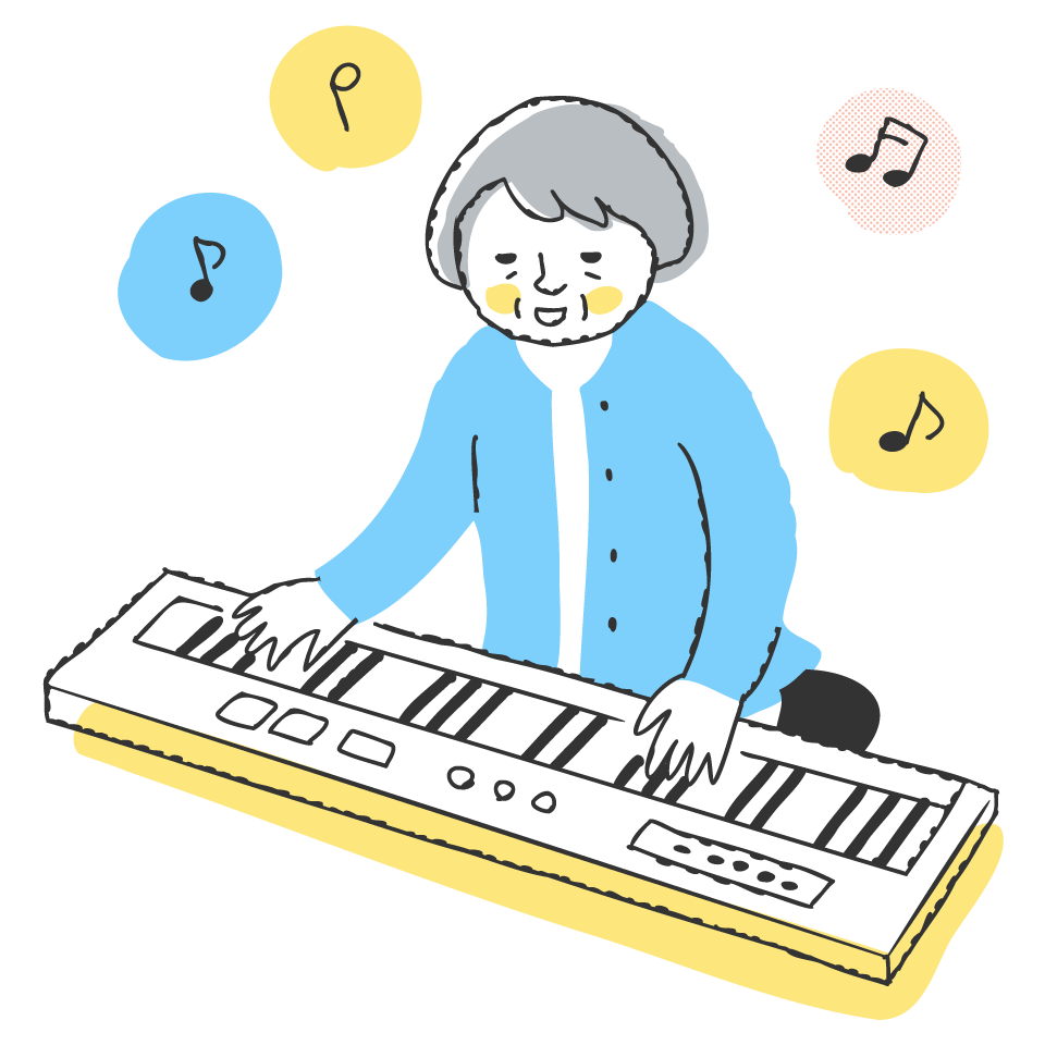 お菓子づくりのイメージイラスト